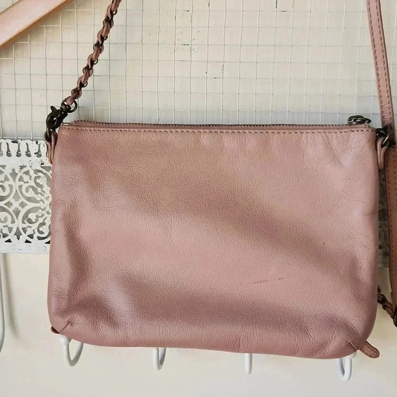 Elliott Lucca Messina 3 Zip Dusty Pink Crossbody bag - Picture 7 of 16
